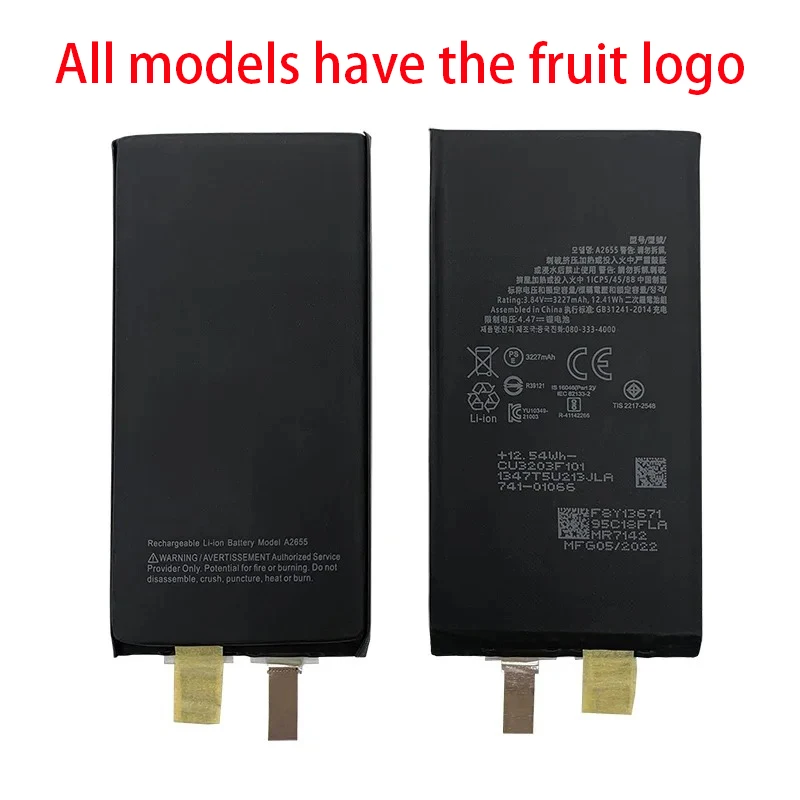 Rechargeable Battery Cell No Without Flex For iPhone  XR X Xs 11 12 13 14 15 Pro Max Mini SE  2 For Apple Battery Cell