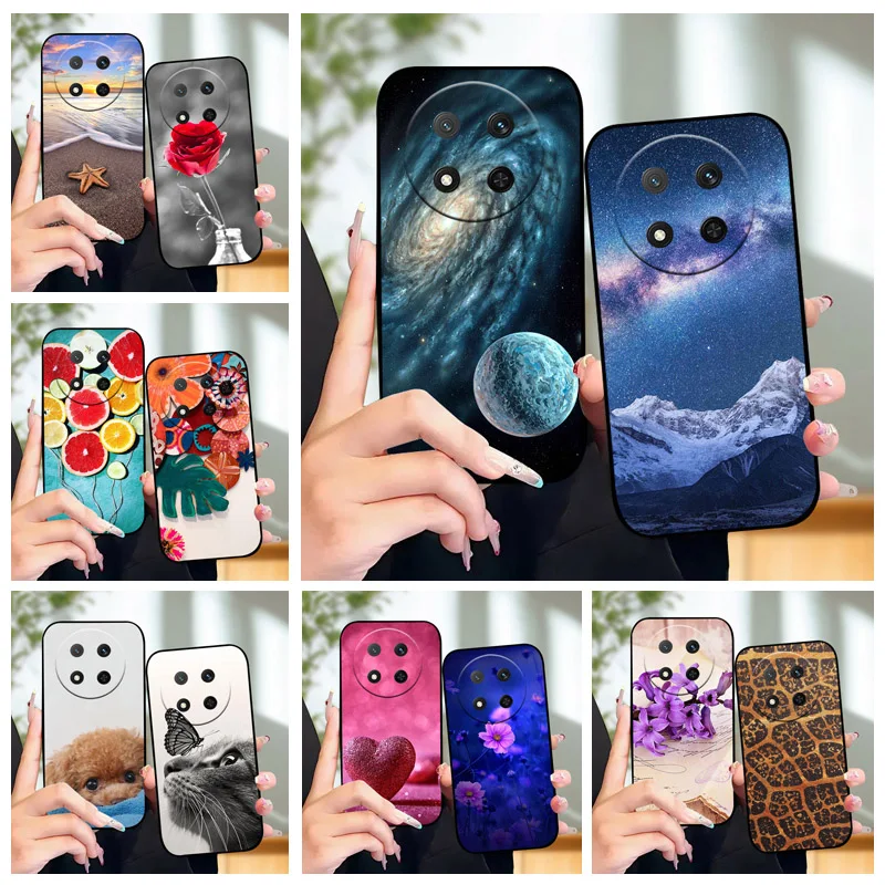 

For Honor Magic 7 Lite Case Fashion Painting Silicon Soft Protective Cover For Honor Magic7 Lite 7Lite 5G Phone Case Back Fundas