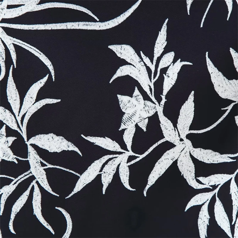 KEYANKETIAN 夏新ホリデー風タッセル装飾ワンショルダー非対称ドレス女性のフラワープリントノースリーブドレス