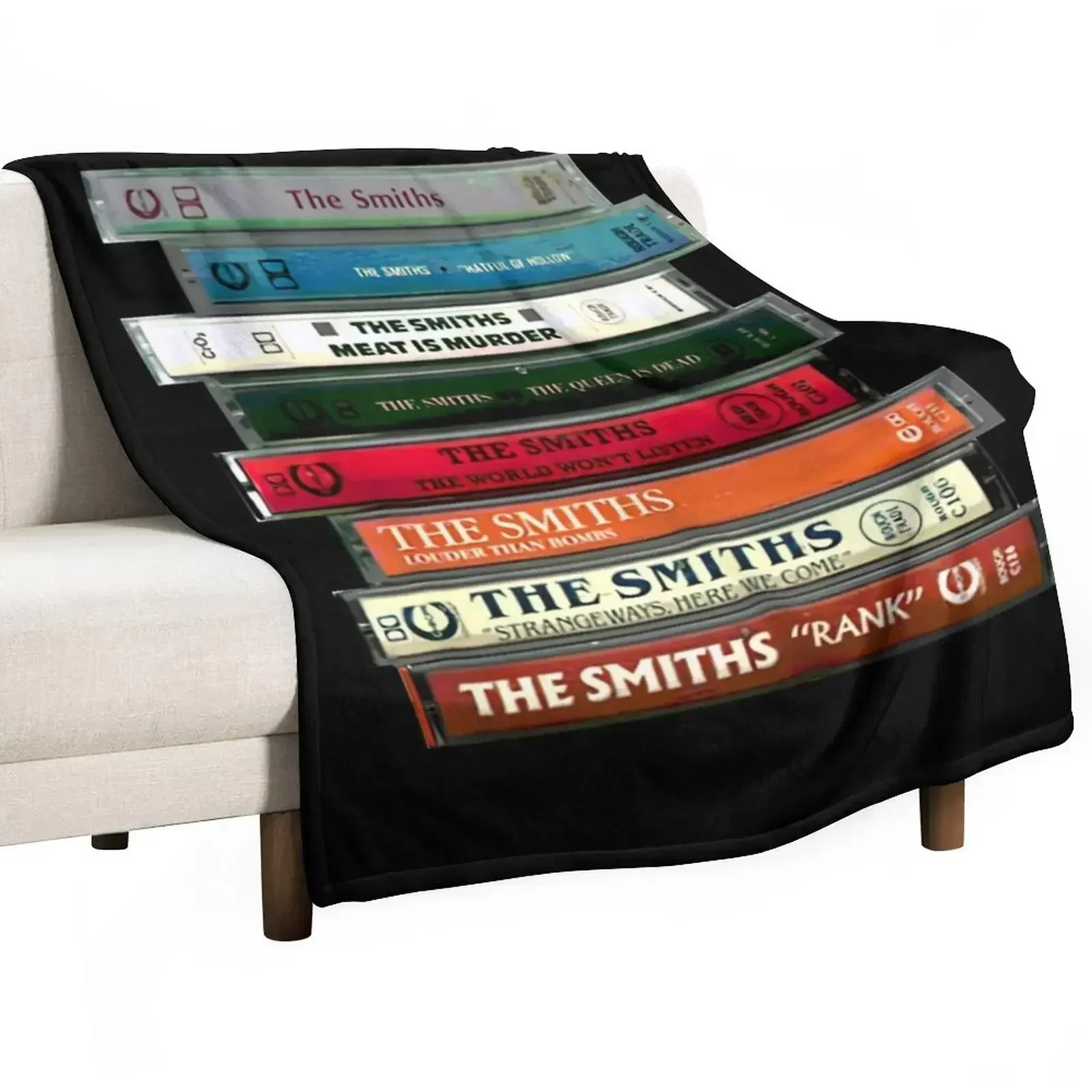 The Smiths Cassettes Throw Blanket Extra Large Throw decorative Beach For Sofa Thin Blankets For Bed Summer Blankets