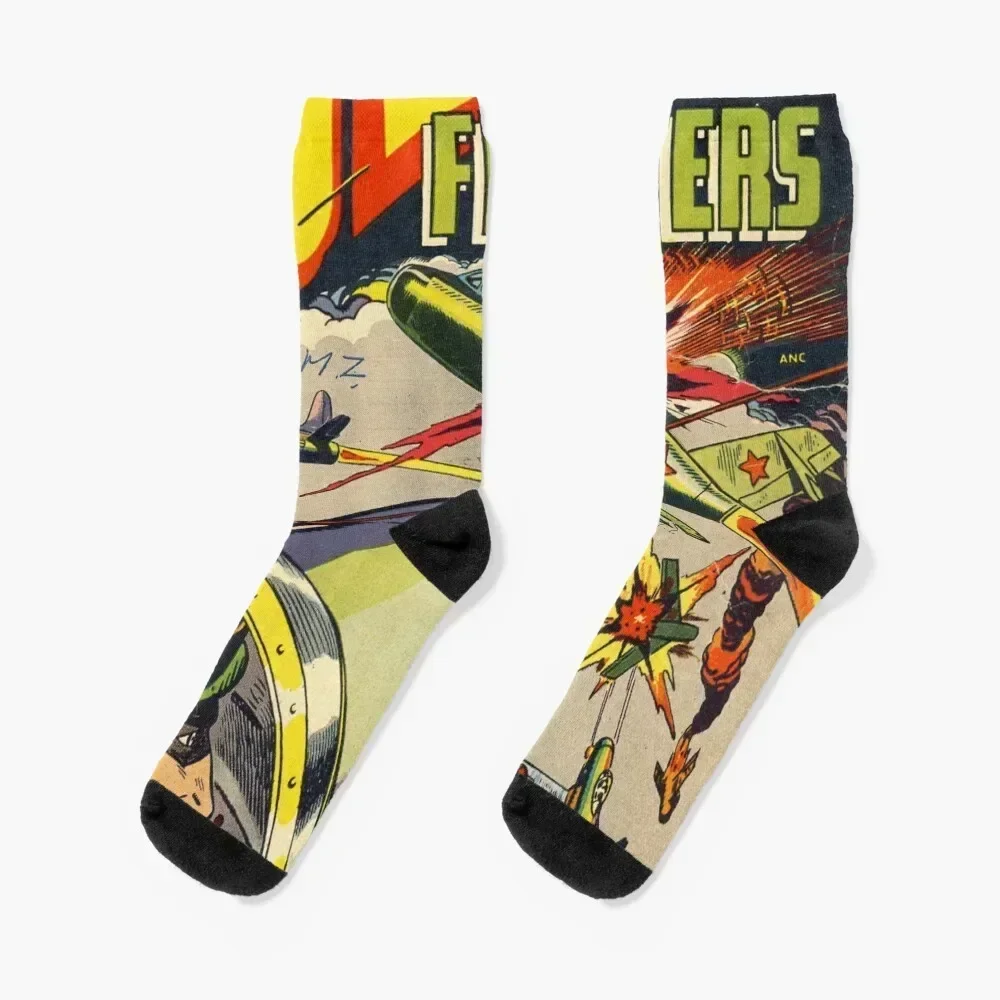 

Vintage Comic Book Cover Socks Stockings Argentina kids Christmas Socks Men Women's