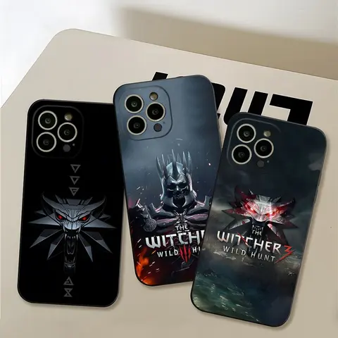The W-Witcher Wiedzmin Phone Case For Iphone 17 Pro Max 15 14 Pro 16 Plus 13 Mini 11 12 Xr X Xs 7 8 Plus Back Cover