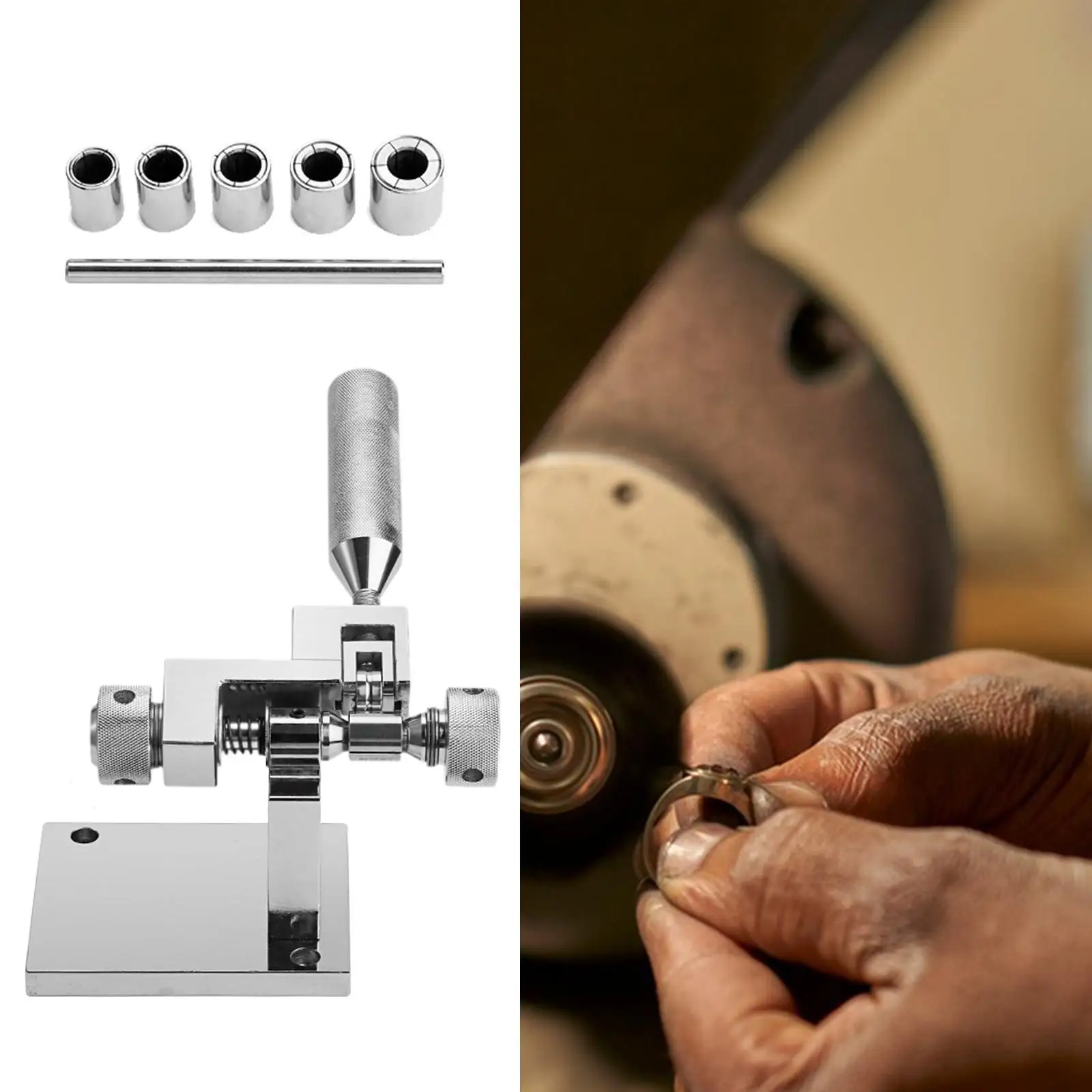 Ring Stretcher for Jewelry Making, Making Forming Tool para Homens e Mulheres, Lovers Jewelry Shops Reparando Profissionais