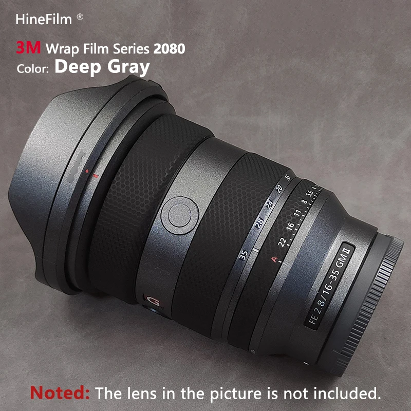 Hinefilm Skin for sony 16 35 gm2 len Skin SEL1635GM2 Sticker FOR Sony FE 16-35 F2.8 GM II skin FE16-35 F2.8 Lens Cover 1635 skin