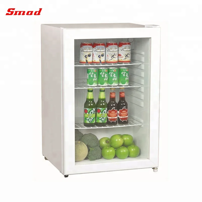 Transparent Door Fridge, Glass Door Mini Fridge