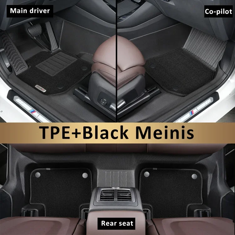 TPE Car Floor Mats for Model Left/Right Driving All Weather Anti-Slip Waterproof Floor Liners Car Mat Interior Accessories