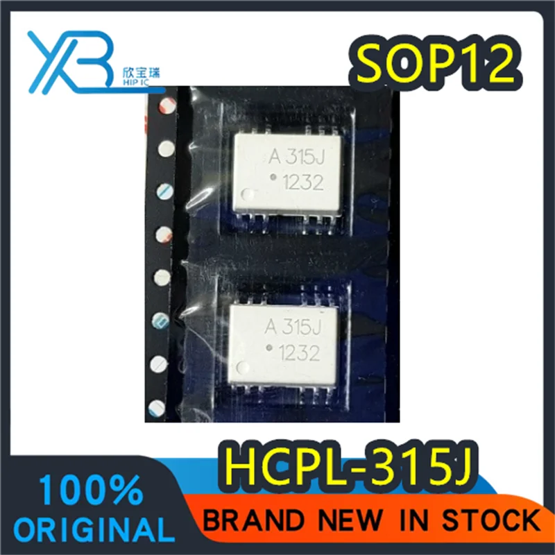 

(10/50 pieces) HCPL-315J SOP-12 SMD A315J New Original Optocoupler IGBT Gate Driver Optocoupler In Stock Fast Shipping
