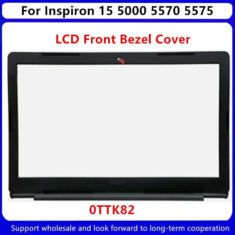 LCD Tampa da moldura frontal para Dell, tampa Palmrest, fundo AMM8F8, Dell Inspiron 15 5000 5570 5575, 078P6Y, 0TTK82, 08D7T9, Novo