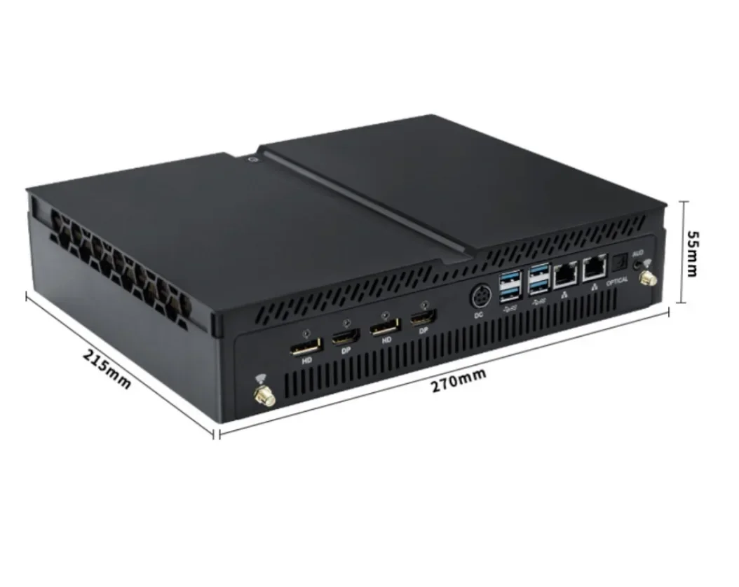 

МИНИ-ПК MD13-1 X86 Микрокомпьютер Creative Workshop 4060/4060TI/4070 Windows10/11/sever2012/linux/ubuntu игровой мини-ПК
