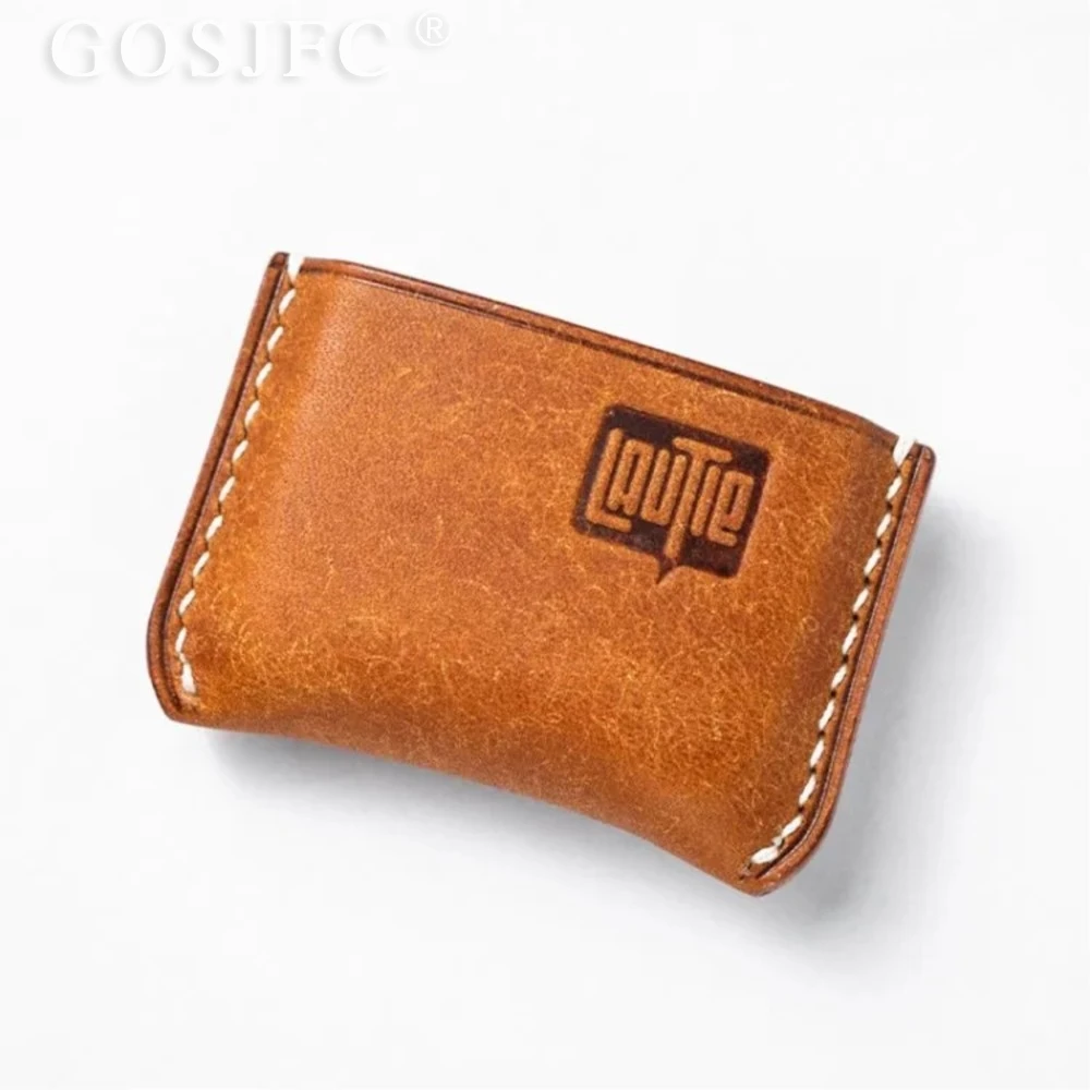 LAUTIE Leather Slip For Shuffle V1/V2 Handmade Leather Cover EDC Toy Leather Protective Cover