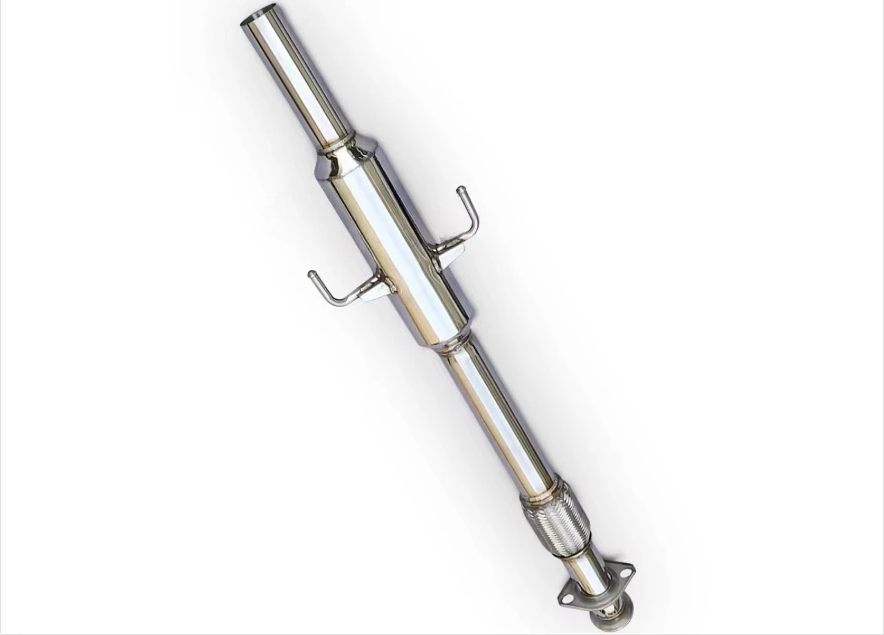 Stainless Steel Exhaust Midsection Exhaust Pipe Muffler For Mazda 6 2.0L And 2.3L 2003-2012 Exhaust System Resonators