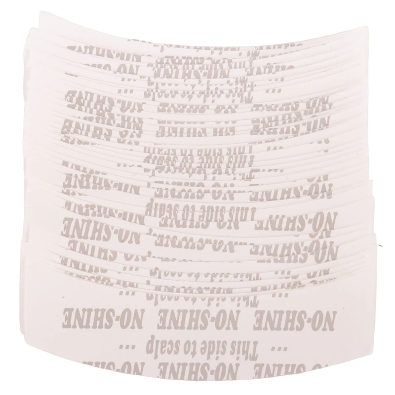 108 teile/los kein Glanz Perücke doppelseitiges Klebeband Haar klebeband Streifen wasserdicht für Toupet/Spitze Perücken Film c