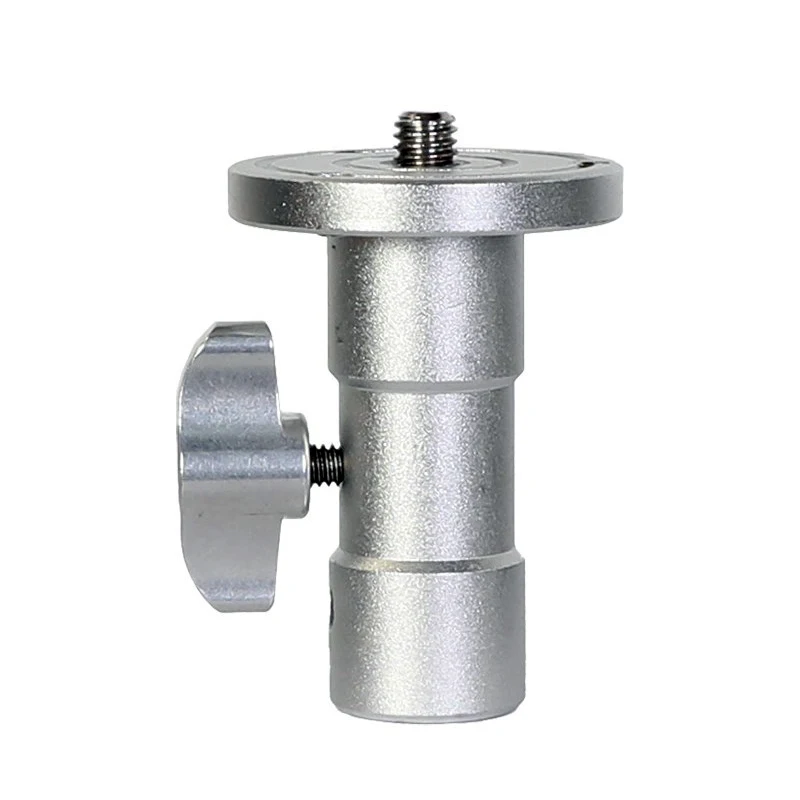 Adapter do mocowania aparatu statyw oświetleniowy śruba do statywu z gwintem 1/4 "3/8" i nakrętką mocującą odbiornika 5/8" akcesoria do studia fotograficznego — zdjęcie produktu 3
