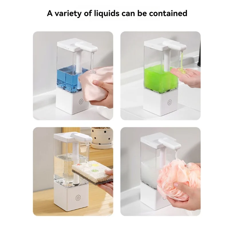 A97T Contactless Automatic Soap Dispenser Inductive Intelligent Design 490Ml Large Capacity For Home And Office Use