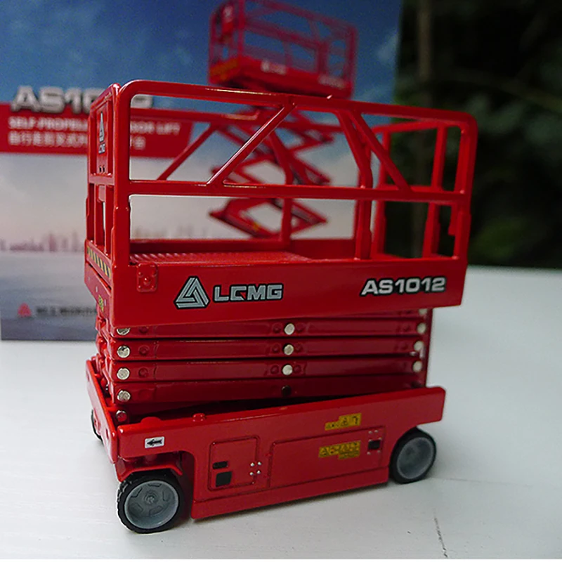 1:40 Scale LGMG AS1012 Self-propelled Lift Truck Platform Engineering Alloy Vehicle Model