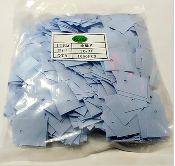 1000 PCS Large TO-3P TO-247 Sheet Insulation Pads Insulation Film 20 * 25
