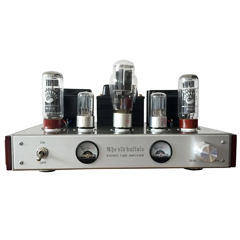 High-quality EL34 Tube Power Amplifier Fever Grade Single-ended Class A HIFI Audio Amplifier Integrated  Power Amplifier