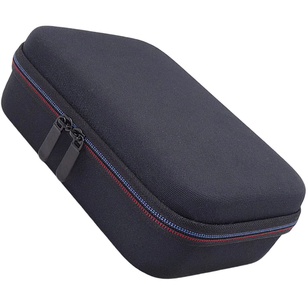 

Portable Shaver Case Hair Clipper Storage Bag Travel Toiletries Protective Care Accessories Black Pouches Man