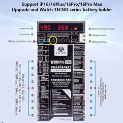 W209 Pro V10 Battery Activation Board for iPhone 6-X 11 12 13 14 15 16 Samsung Xiaomi Android Circuit Board Fast Charging Tester