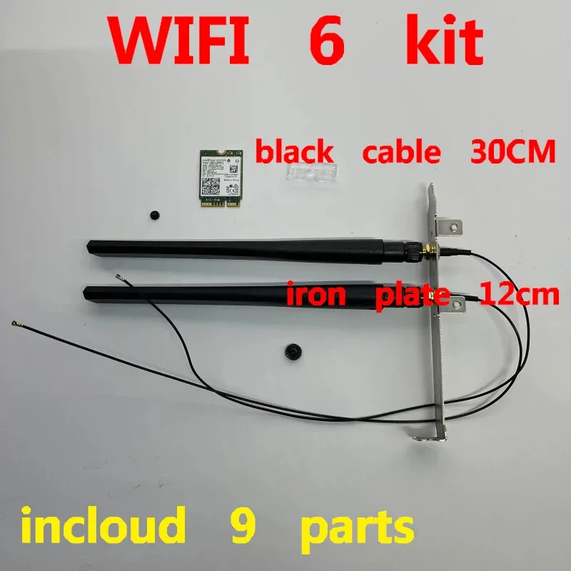 new antenna kit for DELL Precision 3640 Tower T3640 WIFI 6 bluetooth AX201NGW