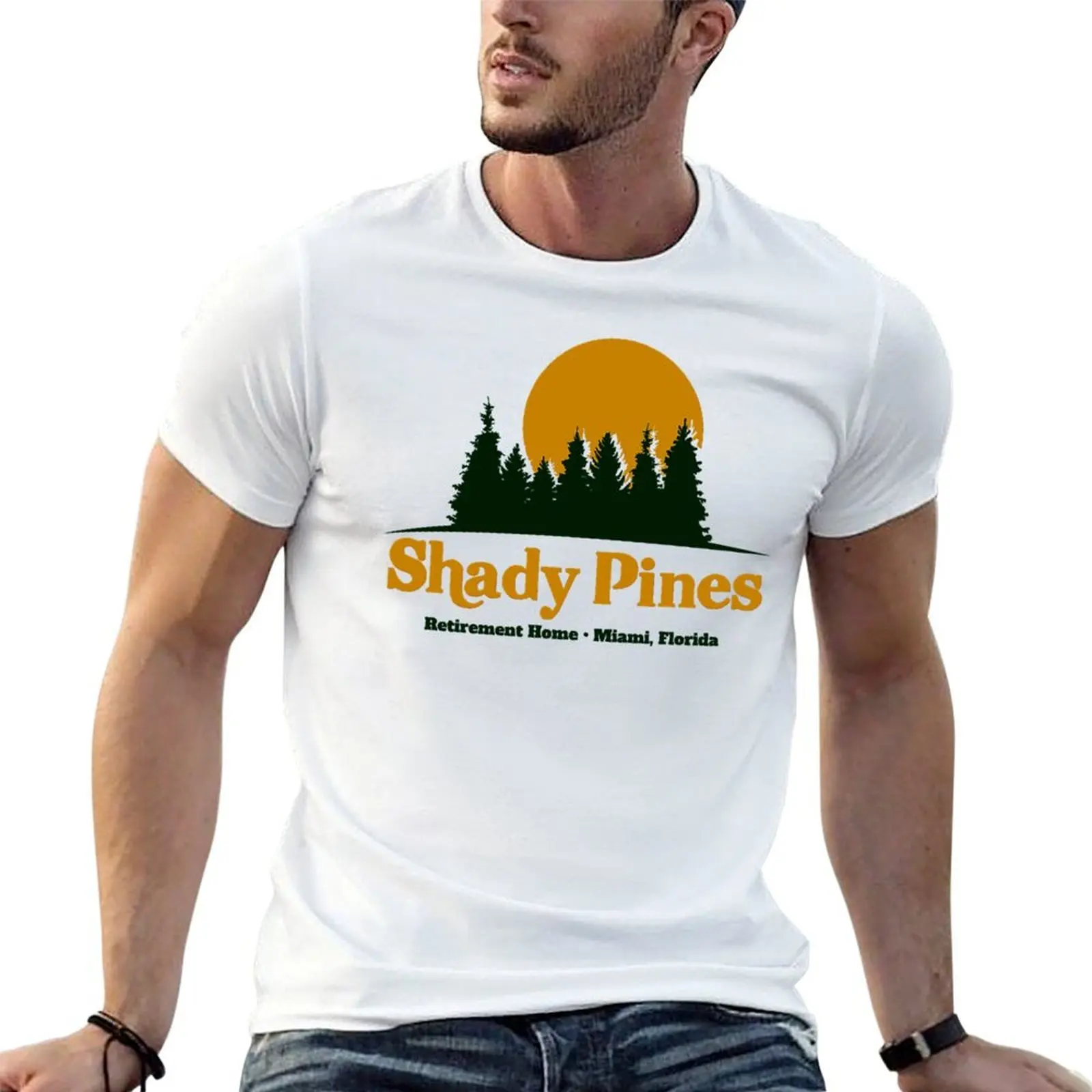 

Shady Pines T-Shirt t shirt for man t shirts for man cotton T-Shirt