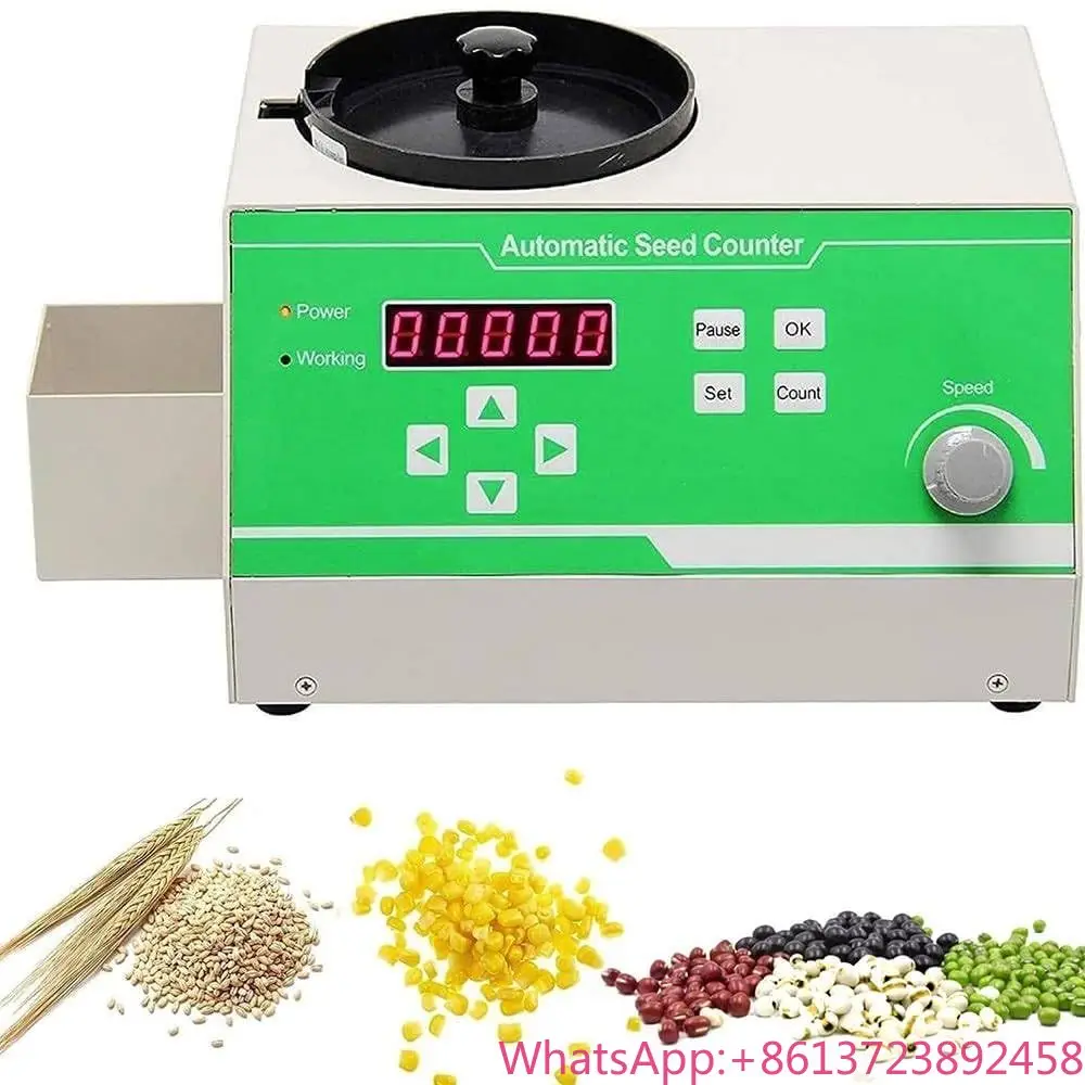 

Automatic Counter Machine SLY-C Grain Seed Counter Machine for Grains Coun Rice Wheat etc Various Shapes Seeds 220V/110V