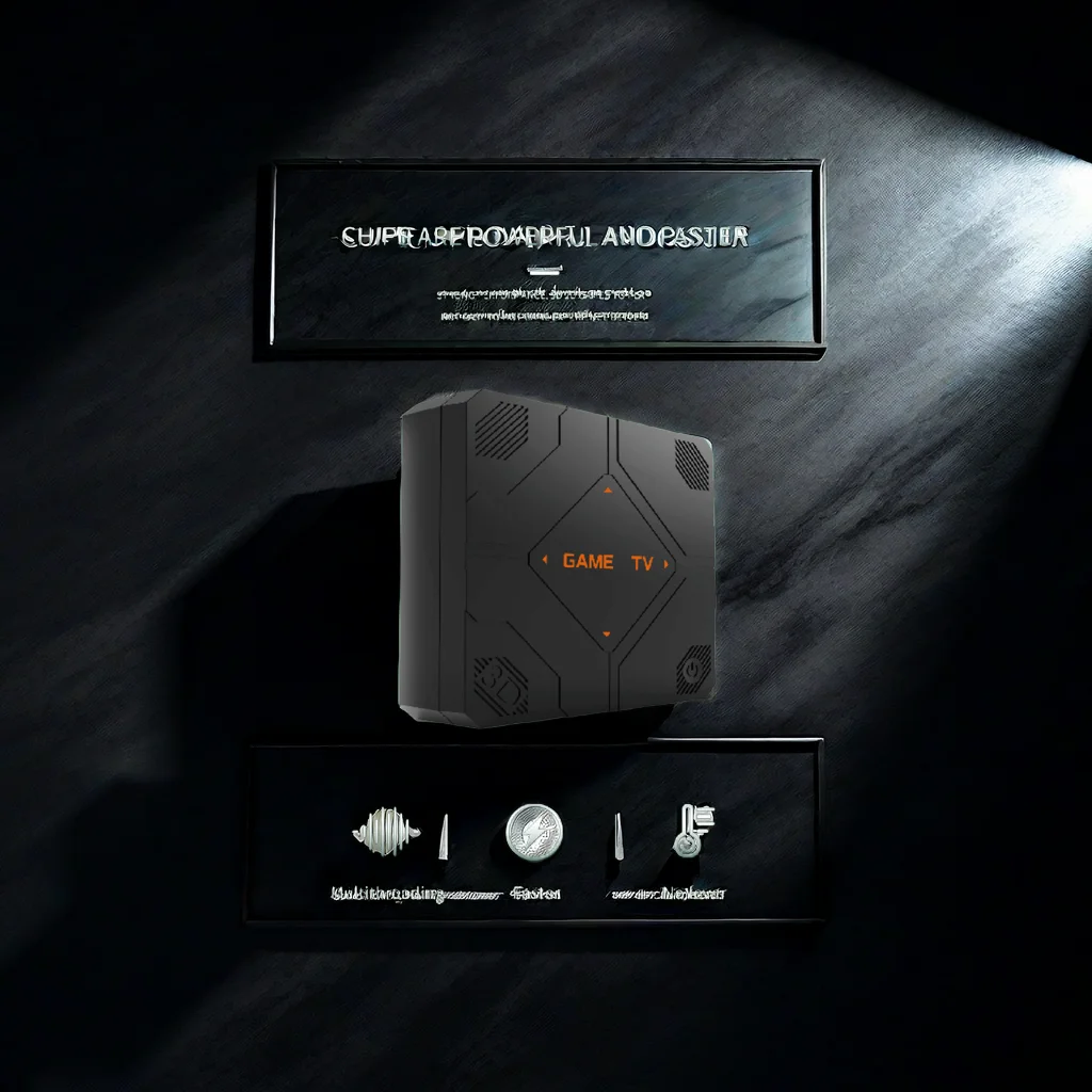 V5 64G HDMI Output Video Game Console with 45000 Built-in Retro Games Ultra Low Latency Wireless Controller TV Box Gift