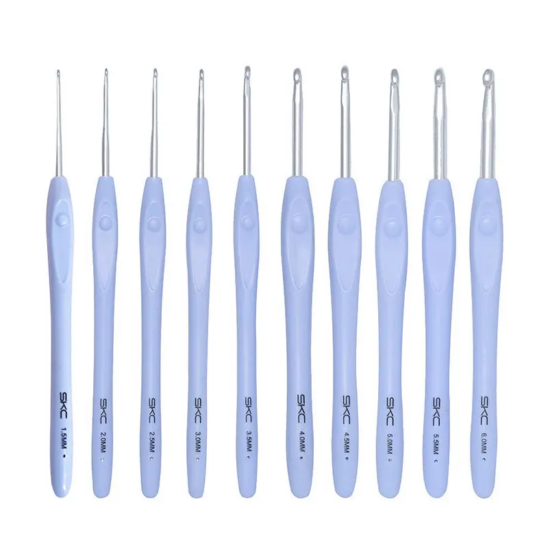 1/10pcs Crochet Hooks Set Pro Knitting Barber DIY Knitting Needles For Embroidery Needles Knitting Crochet Kit Crocheting Tools