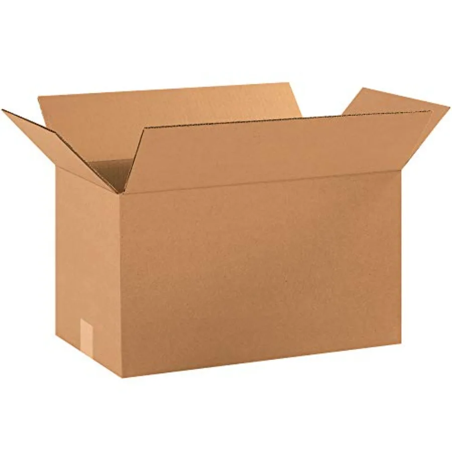 

18 x 10 x 10 Corrugated Cardboard Boxes Medium 18"L x 10"W x 10"H Pack of 25 Shipping Packaging Moving Storage Box for Home or