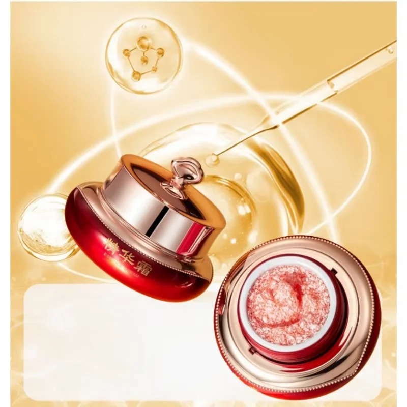 Crema Esencia de Belleza con Retinol y Placenta, con una Textura Suave y Lisa, Fácil de Aplicar y Difuminar, se Integra en la Piel con un Sencillo Toque, Proporciona Hidratación y Nutrición, Dejando la Piel Suave, Radiante y Hermosa, Ayudando a Mejorar la Piel Seca y Áspera, Dejándola Elástica, Hidratada, Lisa, Tersa y Sedosa, con un Brillo Juvenil