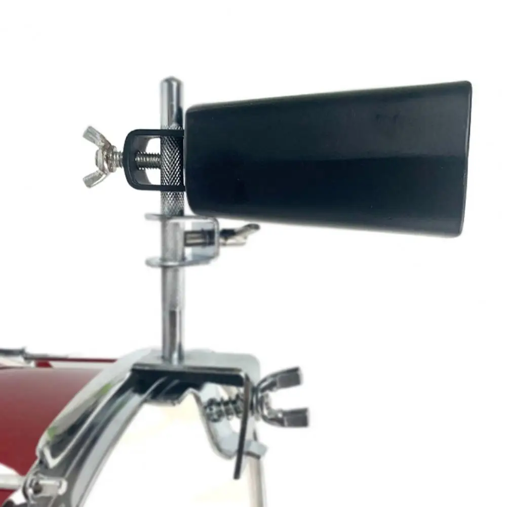 6/7/8 Inches High-end Drum Cowbell Percussion Instrument Corrosion Resistant Sturdy Drum Set Cowbell Fine Workmanship