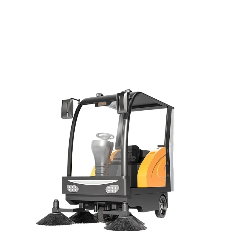Driving automatic sweeper, electric cleaning factory property school road sweeper