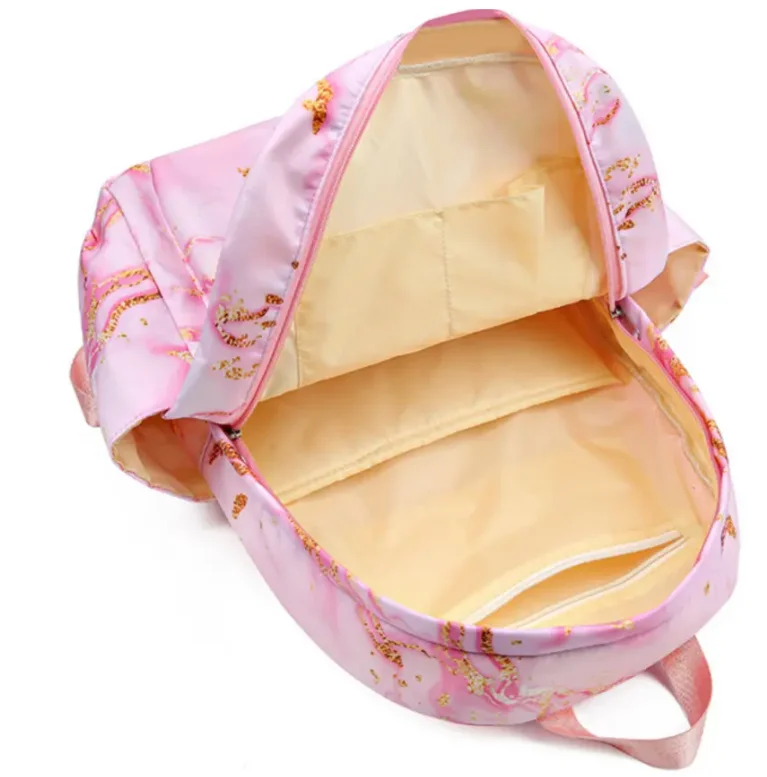 3 pçs/set lilo ponto mochila feminina estudante saco de almoço grande capacidade mochila adolescente feminino lazer conjuntos