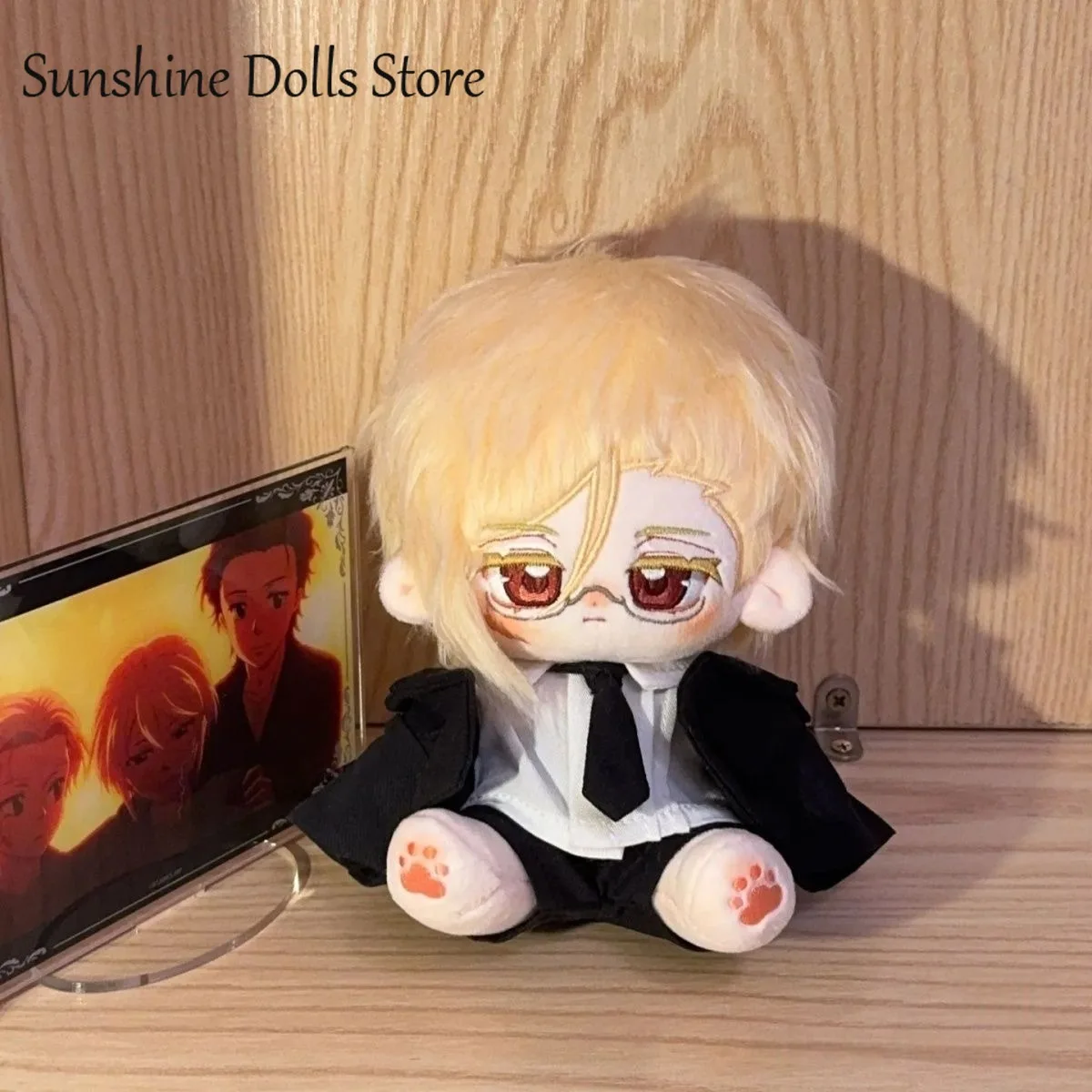 

Уильям Джеймс Мориарти профессор аниме красивый мальчик плюшевая кукла тело платье одежда плюшевые игрушки фигурки подарок 20 см