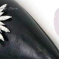 10Pcs/lot Blank Stainless Steel Flower Shoes Clips Ornament On Findings DIY Craft Buckles For Shoes Accessories Silver Color