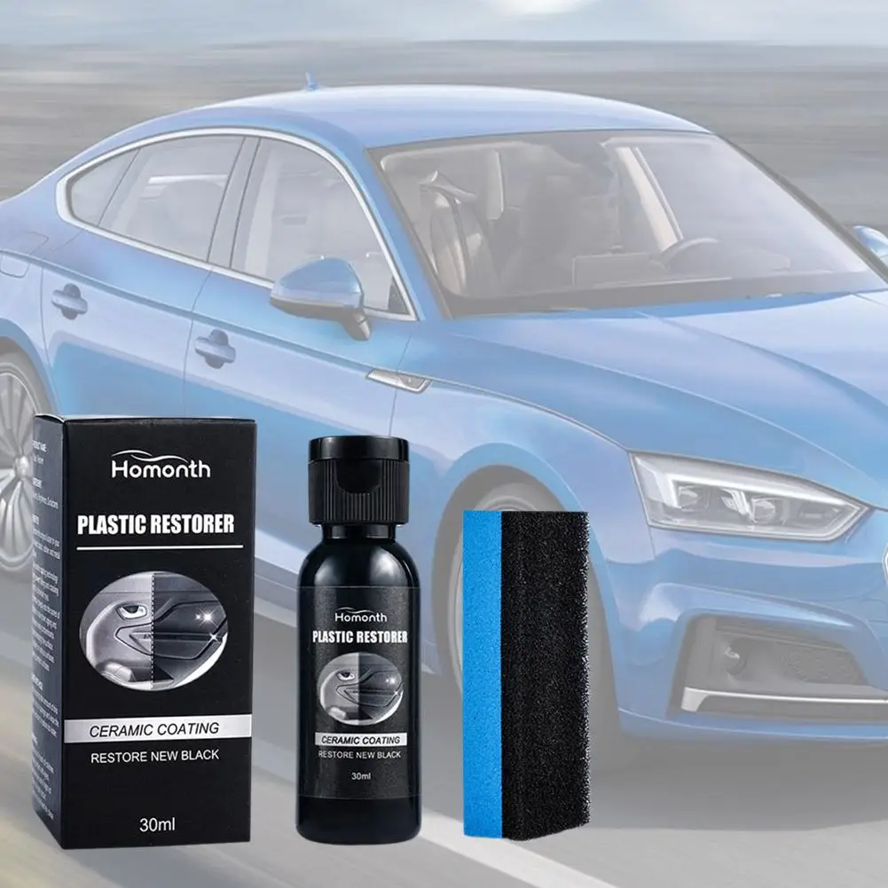 

Automotive Plastic Repair Agent Polishing Restoration Rapid Ceramic Repair Coating Black Body Hydrophobic Automotive Polish Y6A9