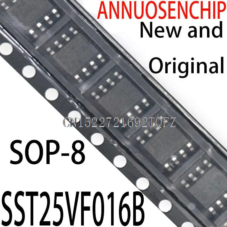 20PCS New and Original SST25VF016B-50-4C-S2AF SST25VF016B 50-4C-S2AF SOP-8 SST25VF016B