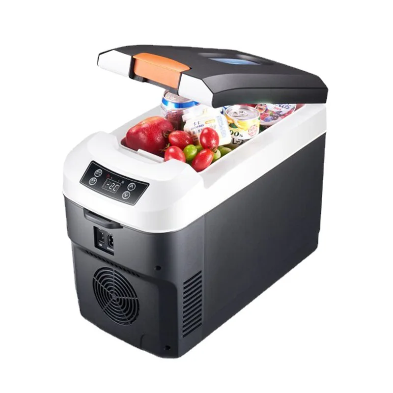 

Car constant temperature refrigeration small refrigerator, for portable vehicles