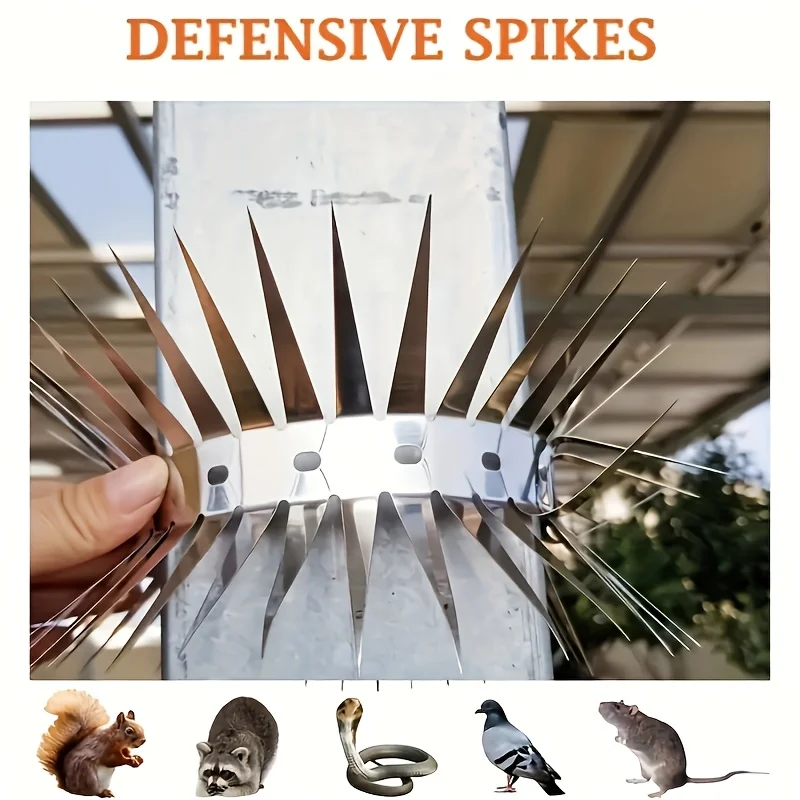 1PC roestvrijstalen vogelbeschermingsapparaat, gebruikt voor knaagdierenpreventie in airconditioningkanalen en auto's