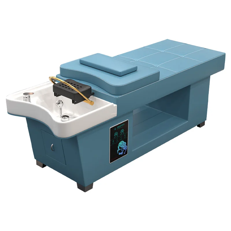 

Shampoo Haircut Beauty Special With Fumigation Head Therapy Intelligent Constant Temperature Water Circulation Bed