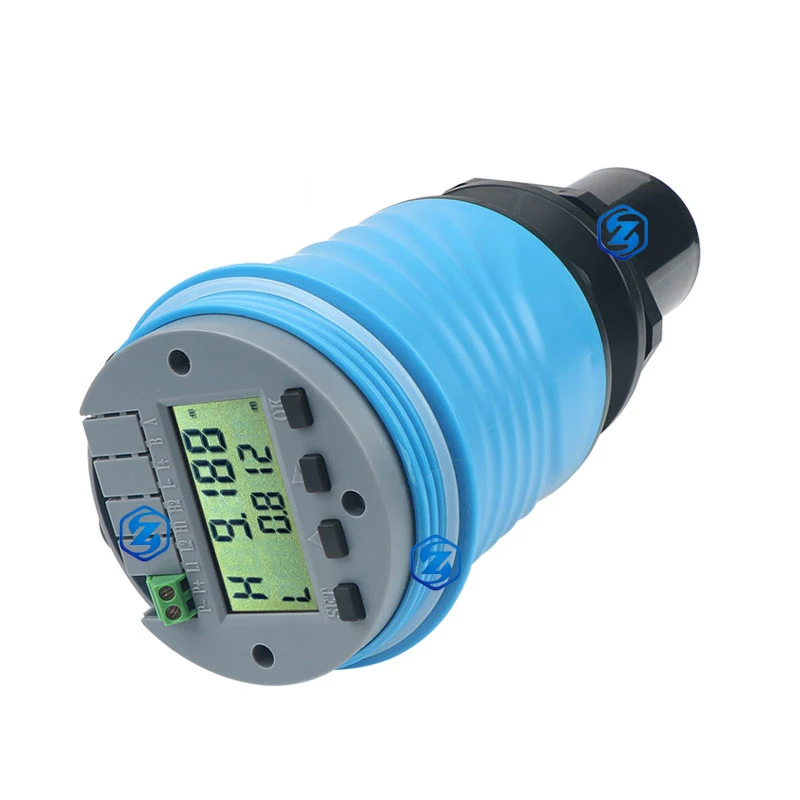 

Ultrasonic Liquid Level Meter Guage Silo Level Measurement Sensor Non contact 10m Water Diesel Fuel Oil Tank Level Transmitter