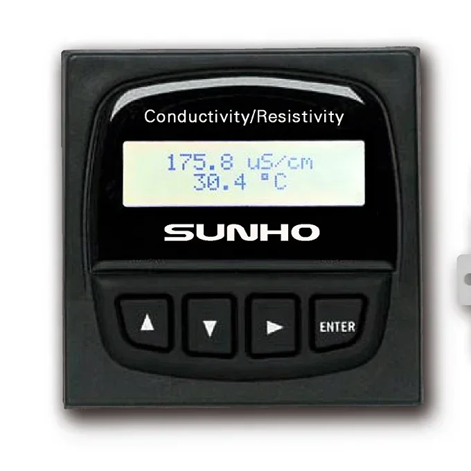 2024 new arrival EC8850 High End 4 20mA current output RS485 communication boiler blowdown conductivity controller with sensor