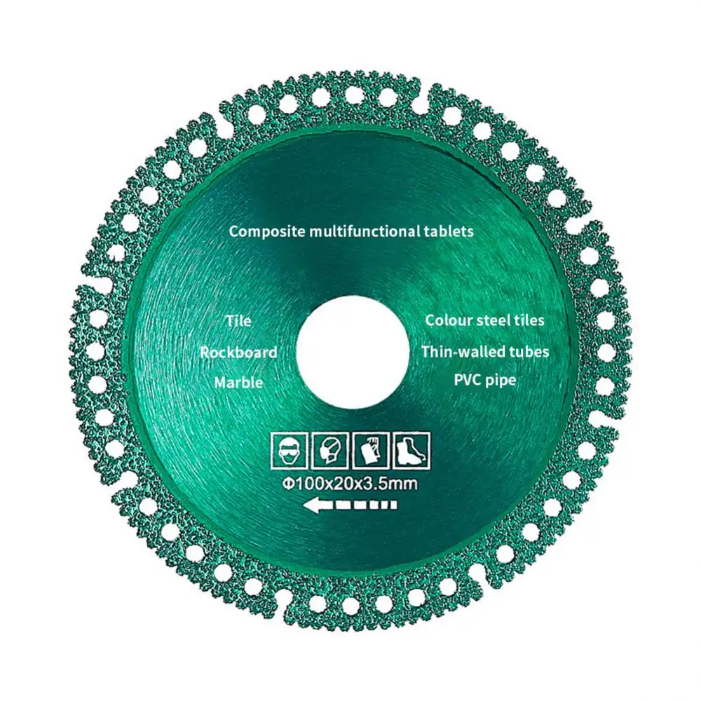 

Blade Sharp 100mm Polishing Cutting Polishing Brazing Grinding Glass Cutting Disc Cutting Blade