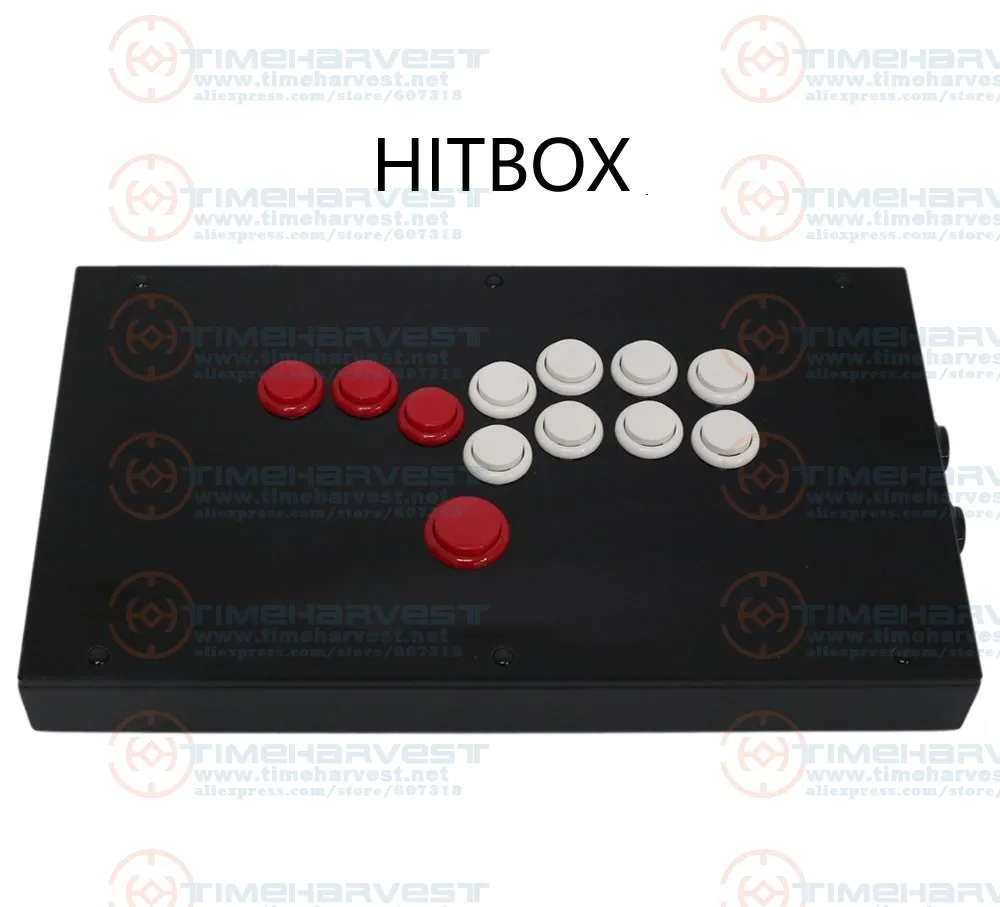 

All Buttons Hitbox Style Arcade Game Console Arcade Joystick Games Fight Stick Sanwa OBSF-24 Button Game Controller For PC / PS4