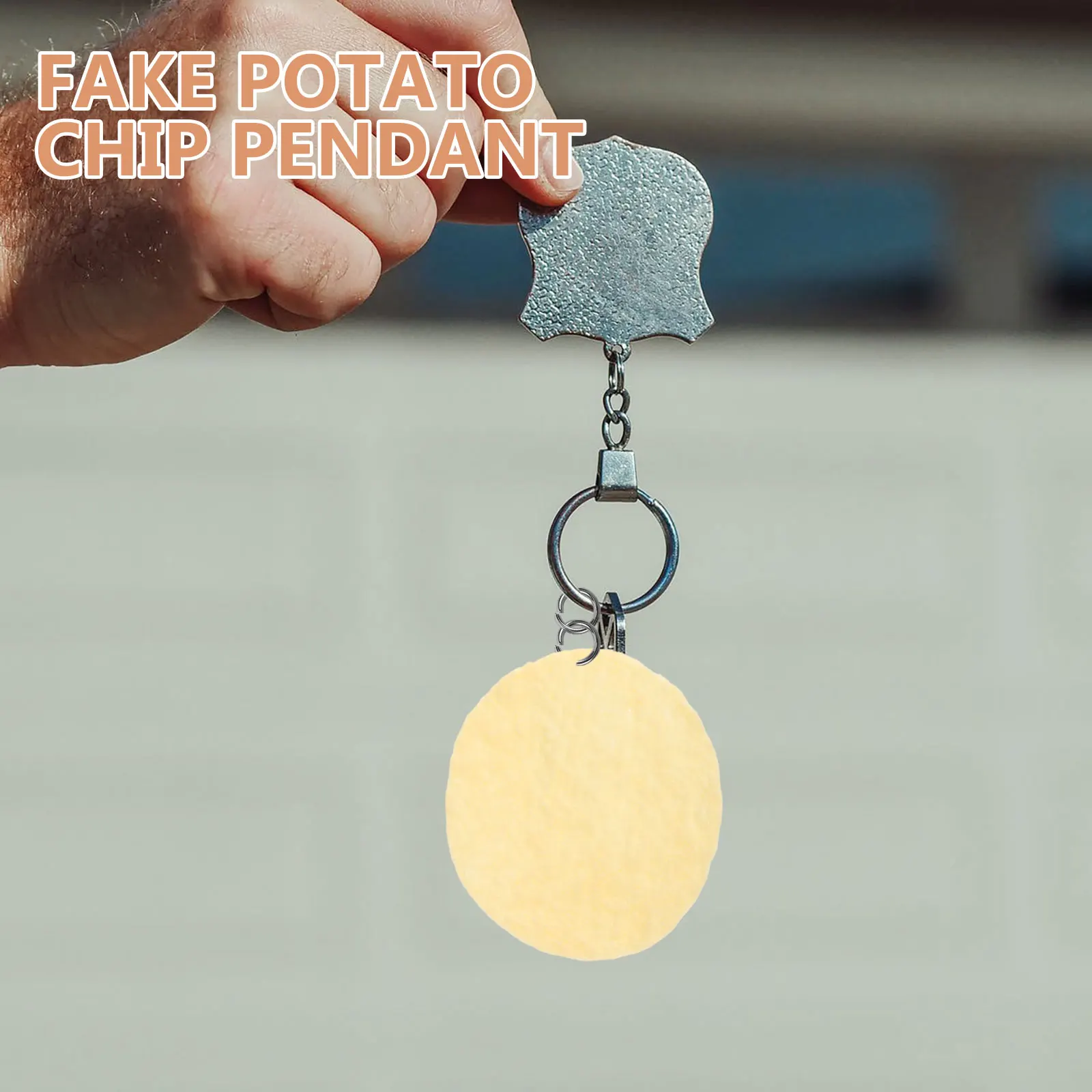 

20 Pcs Simulated Potato Chip Props Decor Faux Food Fake Realistic Model High Simulation