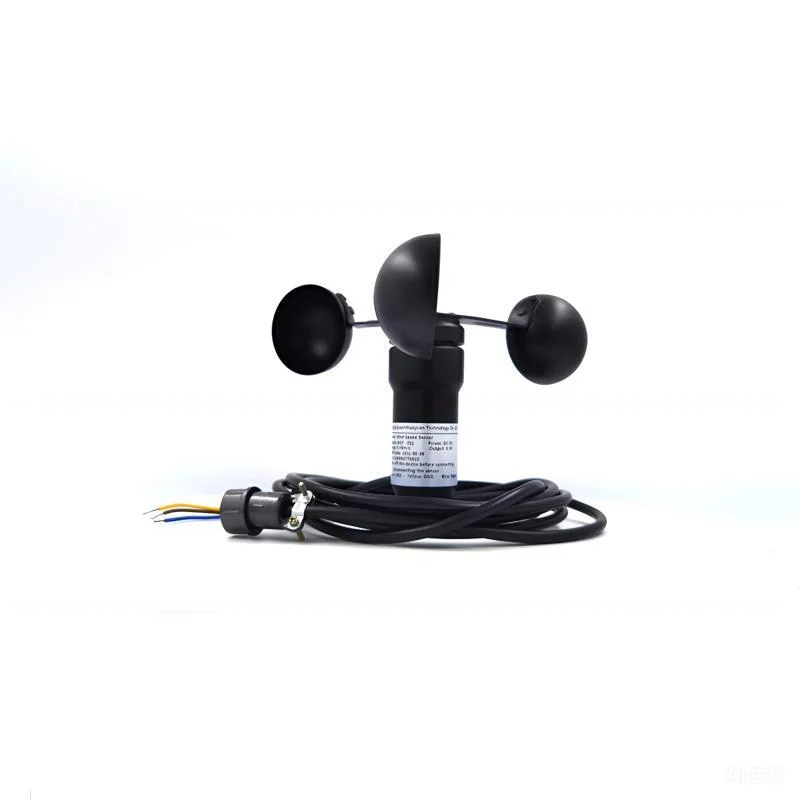 CE Certificate RS485 0.4-2V Pulse Zigbee Aluminium Alloy Three Cup Anemometer Wind Speed Velocity Sensor for Weather Station