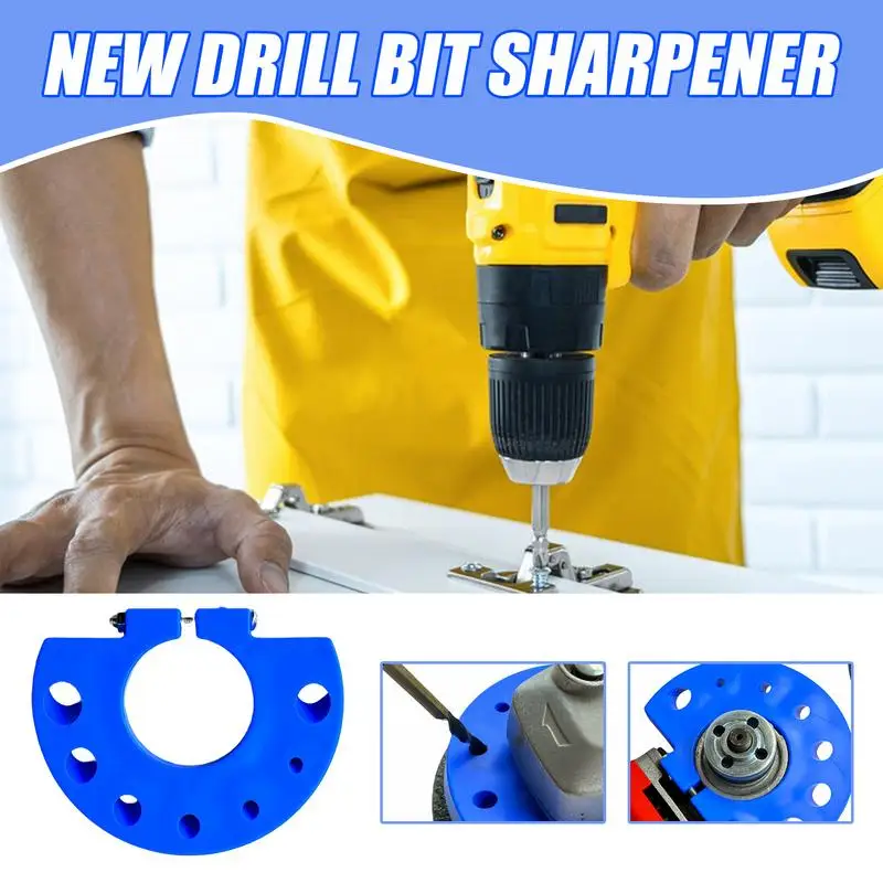 New Drill Bit Sharpener Multipurpose Drill Bit Grinding Sharpener Multi-specification Drill Grinder Tool