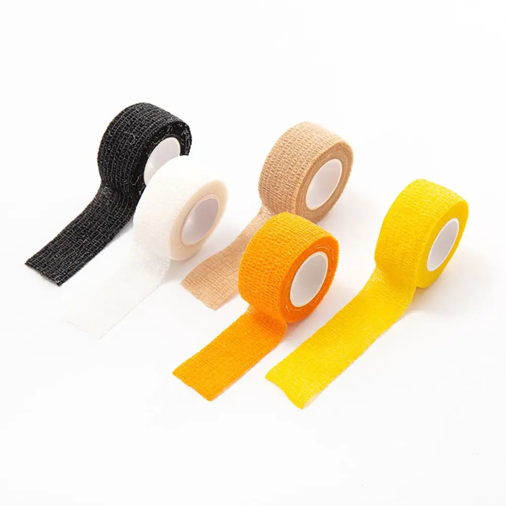 غير المنسوجة ضمادة مرنة دعم منصات الرياضة التفاف الشريط الذاتي ضمادة لاصقة المتاح الوشم ضمادة غطاء مقبض الوشم التفاف #5