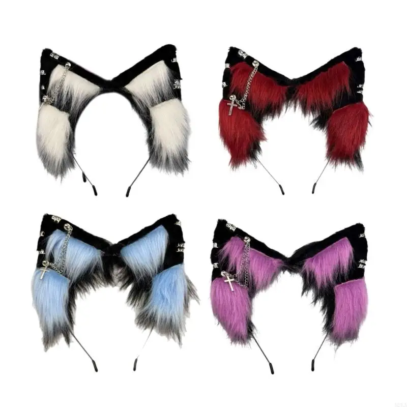 2025 New Practical Animal Ears Hairpiece Lightweight For Costume Parties Dressing Up