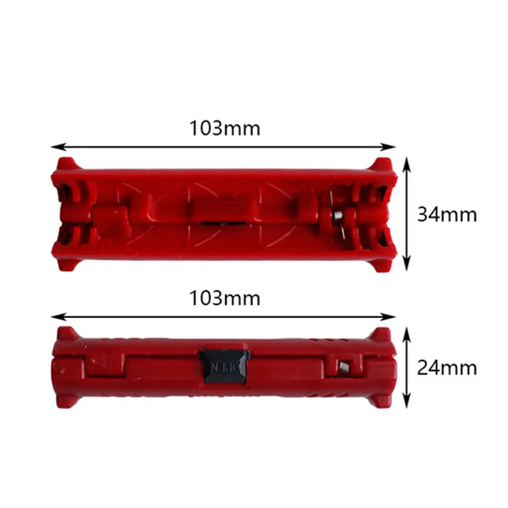 Multi-function Electric Wire Stripper Stripping Pen Rotary Coaxial Wire Pliers Cable Cutter Hand Tool Round Crimping Puller Tool